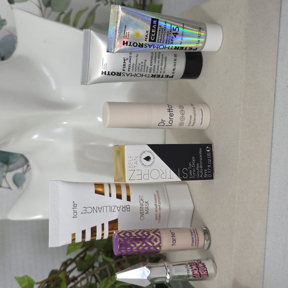 Bundle Of Sample Size Tarte St Tropez Peter Thomas Roth Benefit  New